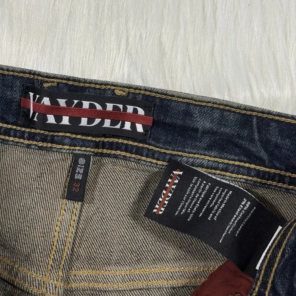 Vayder‎ Men's Size 32 Prescott Grunge Wash Straight Leg Denim Jeans